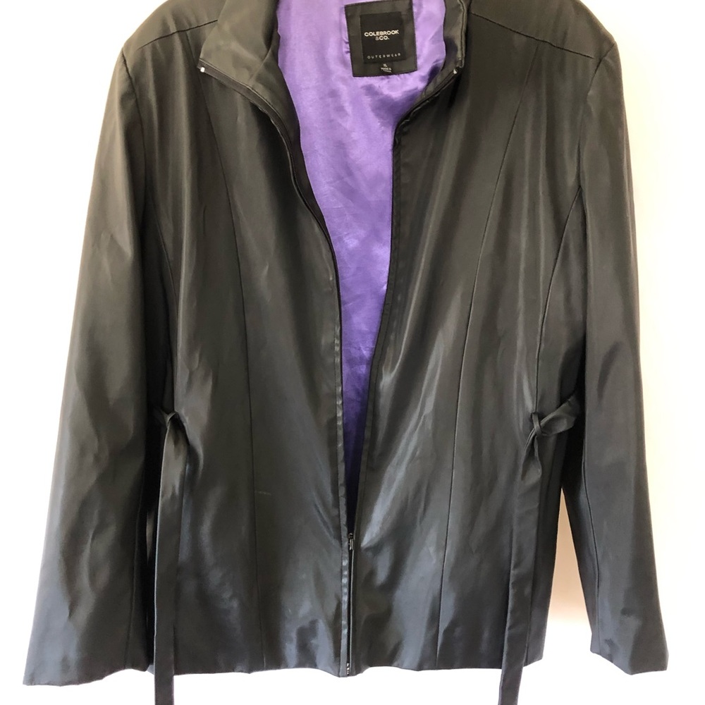 Colebrook and company ladies jacket with belt